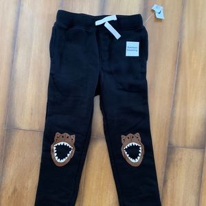 NWT Old Navy Sweatpants with dinosaur knees
